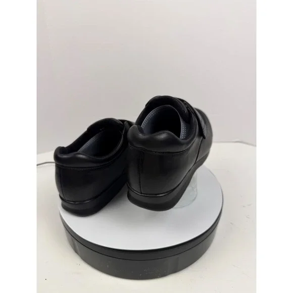 DREW Orthopedic Black Stretch Adjustable Strap Walking Shoes Women's 10 WW